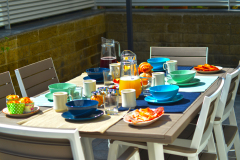 Colazione all'esterno